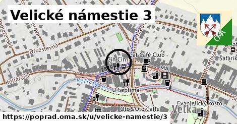 Velické námestie 3, Poprad