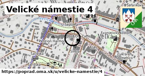 Velické námestie 4, Poprad