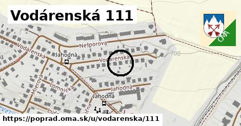 Vodárenská 111, Poprad