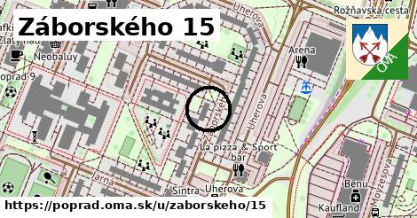 Záborského 15, Poprad