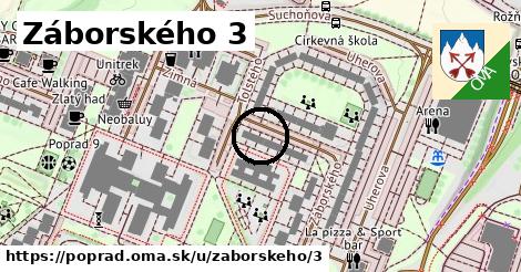 Záborského 3, Poprad