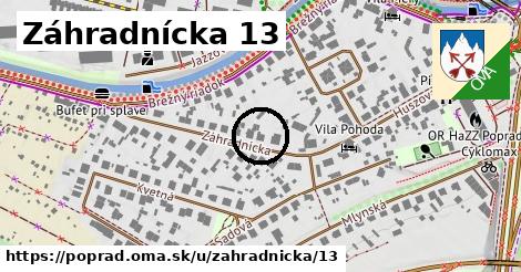 Záhradnícka 13, Poprad