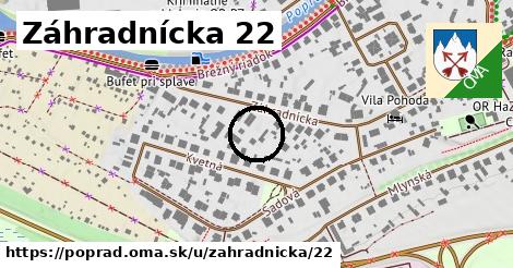 Záhradnícka 22, Poprad