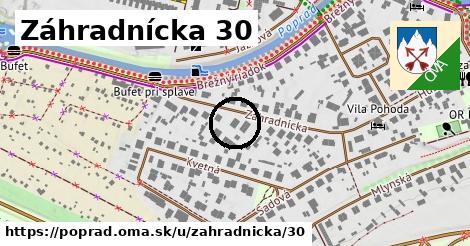 Záhradnícka 30, Poprad