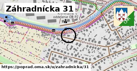 Záhradnícka 31, Poprad