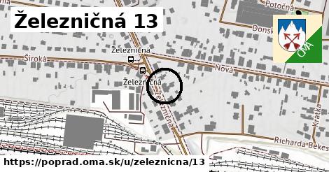 Železničná 13, Poprad