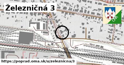 Železničná 3, Poprad