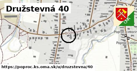 Družstevná 40, Poproč, okres KS