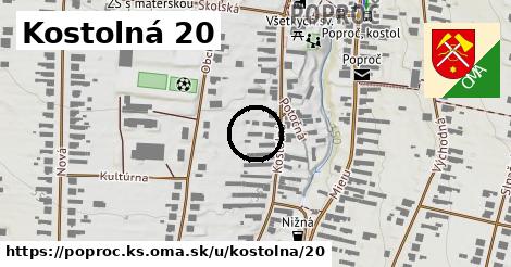 Kostolná 20, Poproč, okres KS