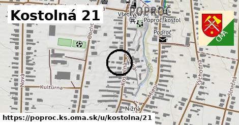 Kostolná 21, Poproč, okres KS