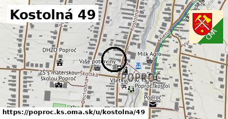 Kostolná 49, Poproč, okres KS