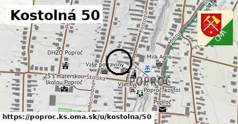 Kostolná 50, Poproč, okres KS