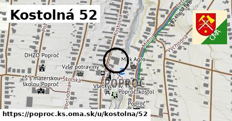 Kostolná 52, Poproč, okres KS