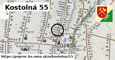 Kostolná 55, Poproč, okres KS