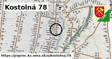 Kostolná 78, Poproč, okres KS