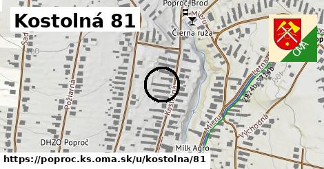 Kostolná 81, Poproč, okres KS