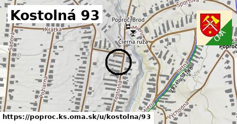 Kostolná 93, Poproč, okres KS