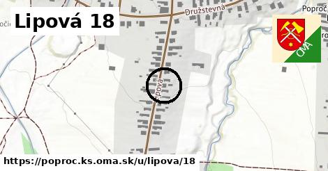 Lipová 18, Poproč, okres KS