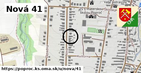 Nová 41, Poproč, okres KS