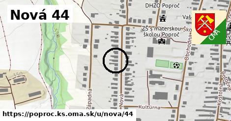 Nová 44, Poproč, okres KS