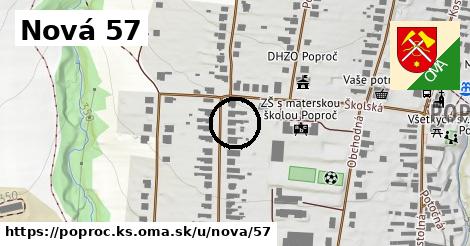 Nová 57, Poproč, okres KS