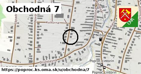 Obchodná 7, Poproč, okres KS