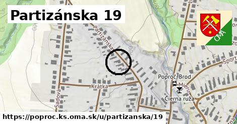 Partizánska 19, Poproč, okres KS