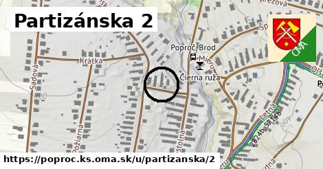 Partizánska 2, Poproč, okres KS