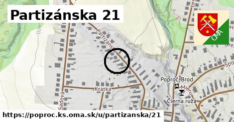 Partizánska 21, Poproč, okres KS