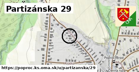 Partizánska 29, Poproč, okres KS