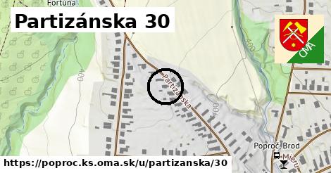 Partizánska 30, Poproč, okres KS