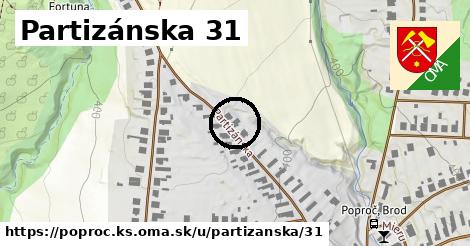 Partizánska 31, Poproč, okres KS