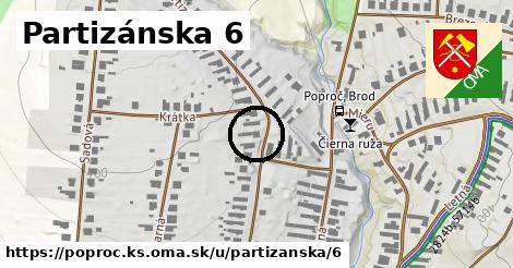 Partizánska 6, Poproč, okres KS
