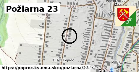 Požiarna 23, Poproč, okres KS