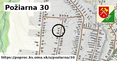 Požiarna 30, Poproč, okres KS