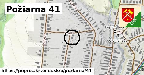 Požiarna 41, Poproč, okres KS