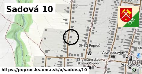 Sadová 10, Poproč, okres KS