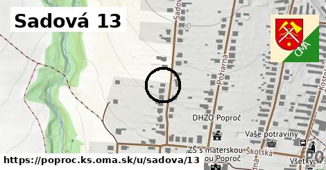 Sadová 13, Poproč, okres KS
