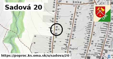Sadová 20, Poproč, okres KS