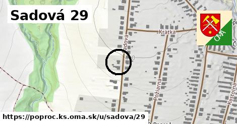 Sadová 29, Poproč, okres KS