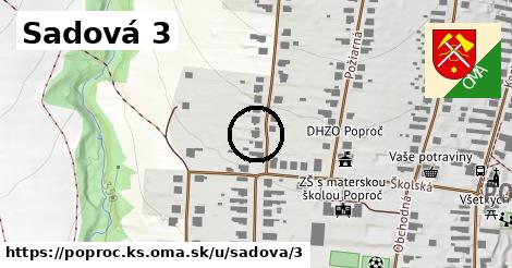 Sadová 3, Poproč, okres KS