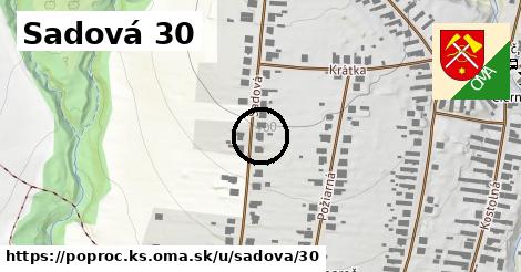 Sadová 30, Poproč, okres KS