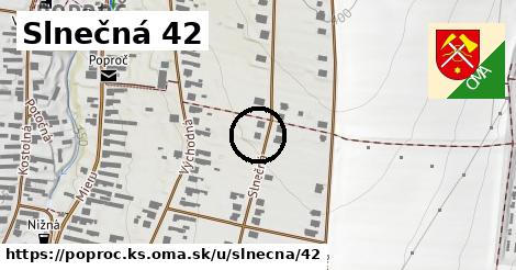 Slnečná 42, Poproč, okres KS