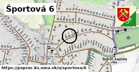 Športová 6, Poproč, okres KS