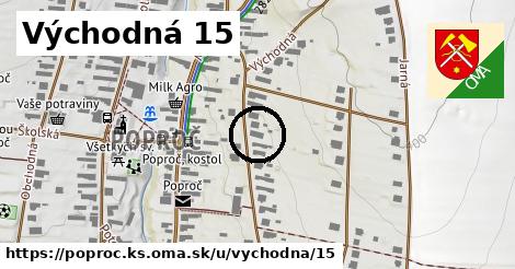 Východná 15, Poproč, okres KS