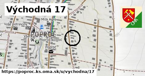 Východná 17, Poproč, okres KS