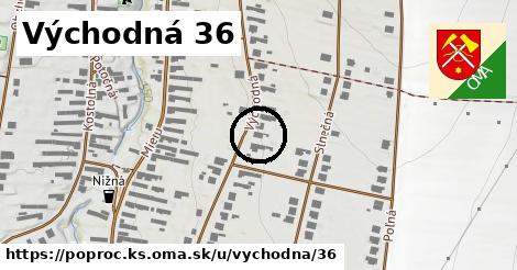 Východná 36, Poproč, okres KS