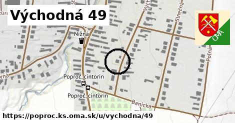 Východná 49, Poproč, okres KS