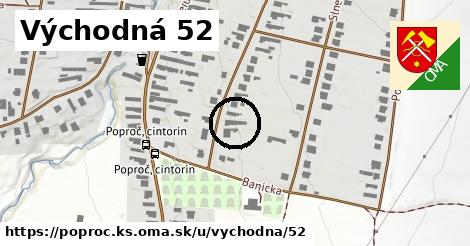 Východná 52, Poproč, okres KS