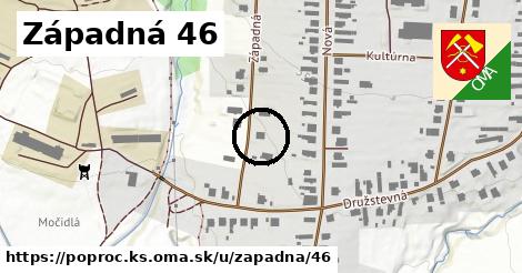 Západná 46, Poproč, okres KS